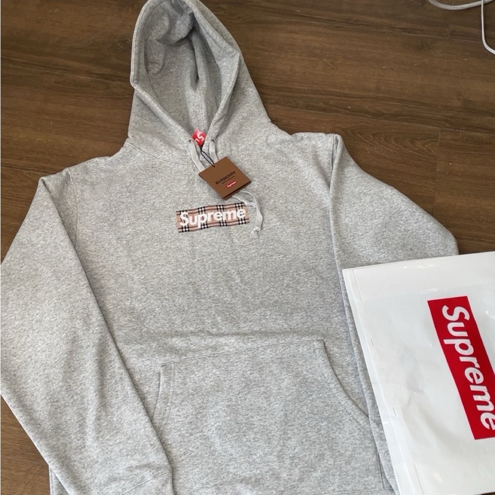 Burberry Gray Hoodie